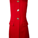Tiffany Vest Red Set